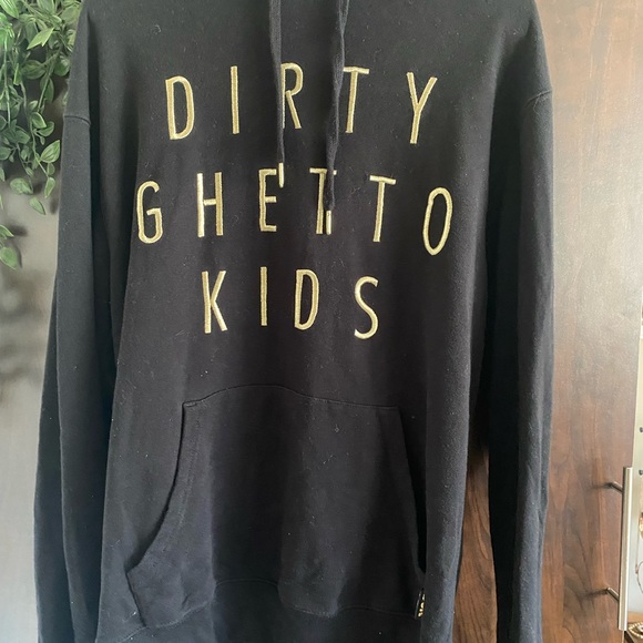 DGK JUDGEMENT BLACK HOODY - Picture 1 of 3